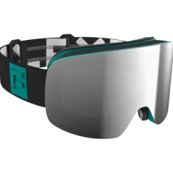 Masques Femme|Masques Homme<Flaxta Masque de Ski Prime Teal Silver Mirror Lens