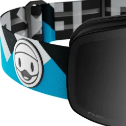 Masques Enfant<Flaxta Masque de Ski Prime Junior Black Blue Silver Mirror
