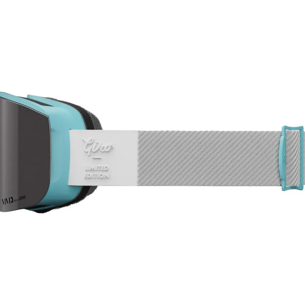 Masques Homme<Giro Masque de Ski Axis Fender Daphne Blue Vivid Smoke + Vivid Infrared