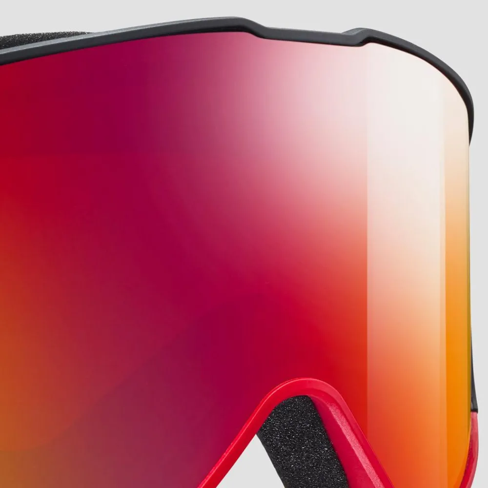 Masques Homme|Masques Photochromiques<Julbo Masque de Ski Cyrius Noir Rouge Spectron 3 Glare Control