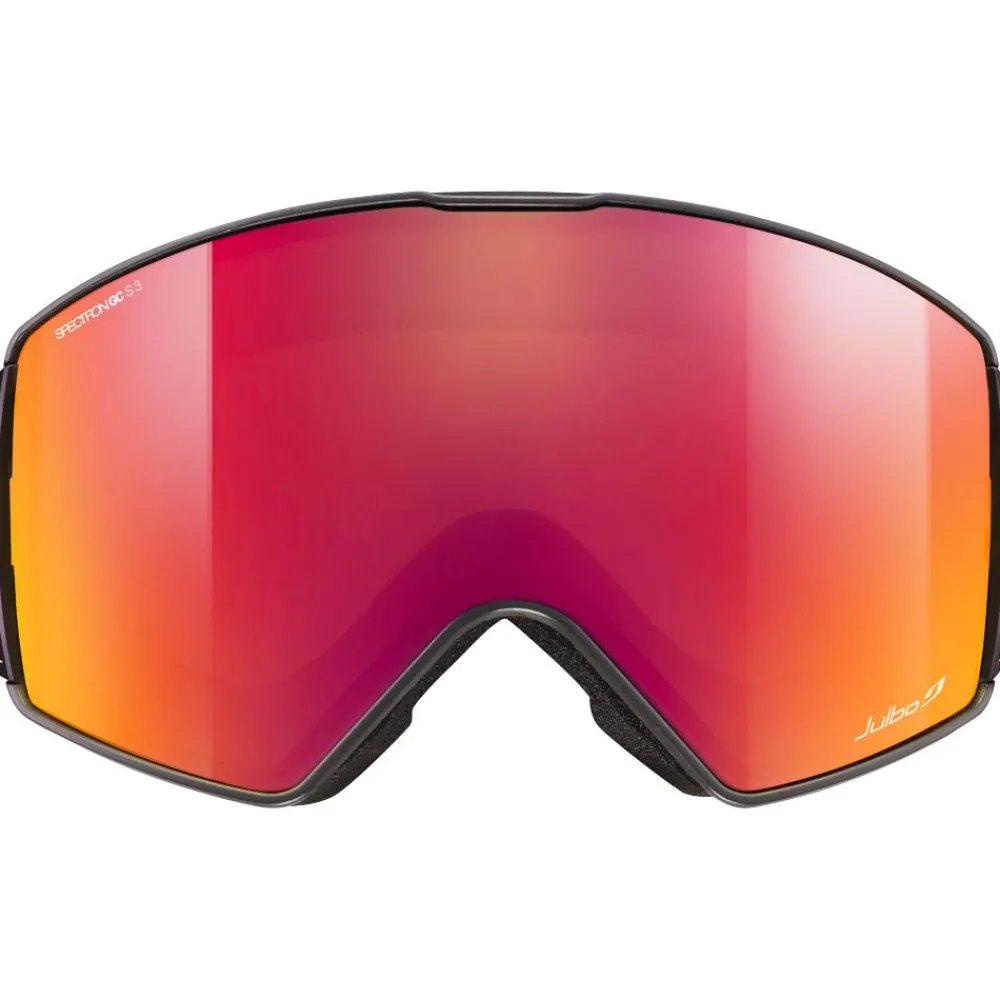 Masques Femme|Masques Homme<Julbo Masque de Ski Launcher Noir Rouge Spectron 3 Glare Control