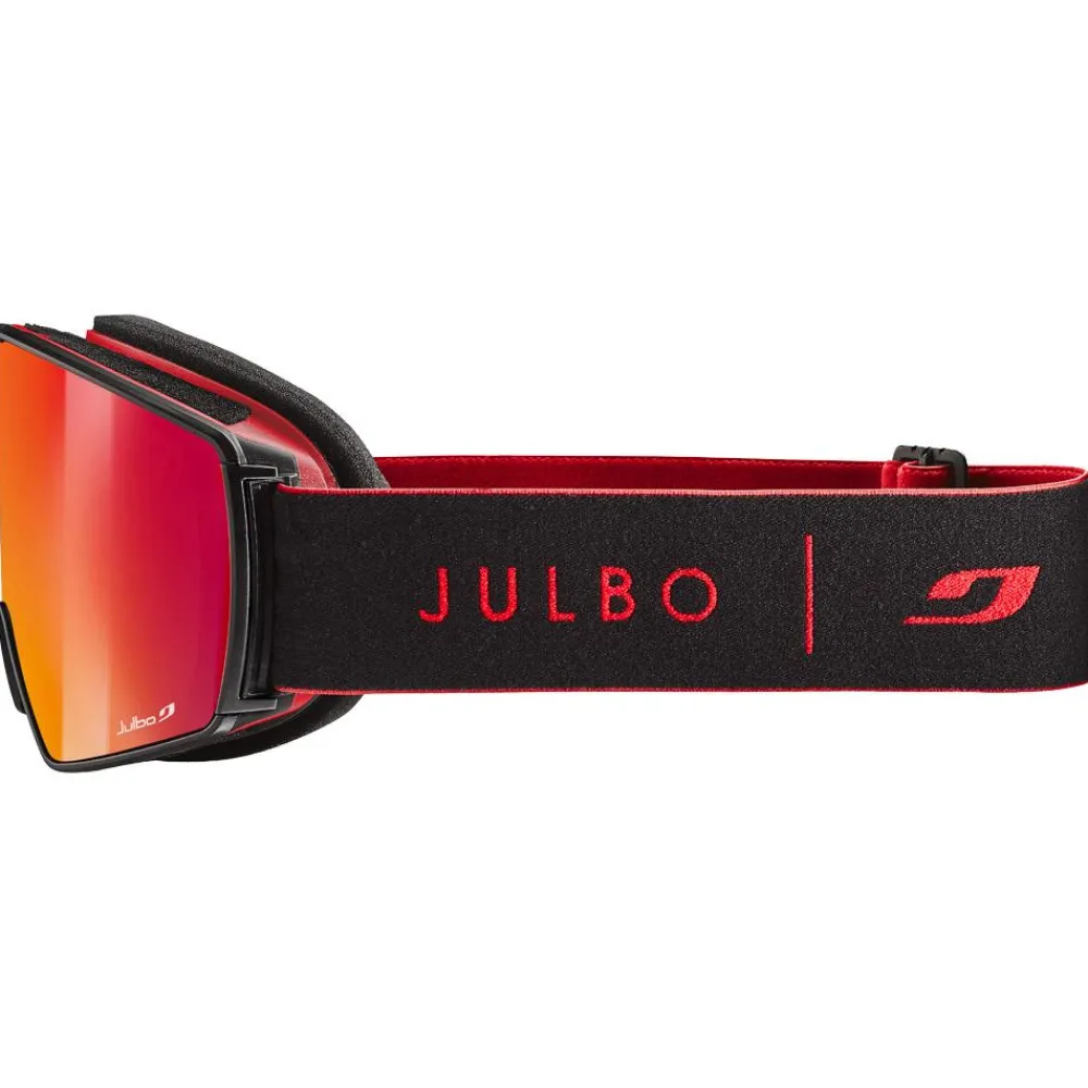 Masques Femme|Masques Homme<Julbo Masque de Ski Launcher Noir Rouge Spectron 3 Glare Control