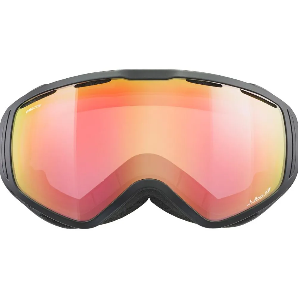 Masques Porteur De Lunettes|Masques Photochromiques<Julbo Masque de Ski Titan Otg Noir Reactiv Performance Flash Rouge