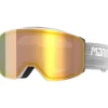 Outlet Masque de Ski Squadron Magnet+ White Gold Mirror Cs Femme Masques Femme|Masques Homme