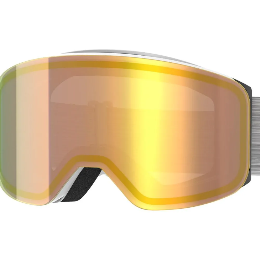 Outlet Masque de Ski Squadron Magnet+ White Gold Mirror Cs Femme Masques Femme|Masques Homme