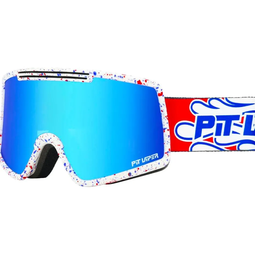 Masques Porteur De Lunettes|Masques Femme<Pit Viper Masque de Ski The French Fry The Merika