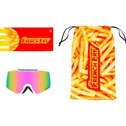 Clearance Masque de Ski The French Fry The Miami Nights Femme Masques Porteur De Lunettes|Masques Femme