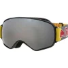 Outlet Masque de Ski Alley Oop Black Smoke Silver Mirror Femme Masques Femme|Masques Homme