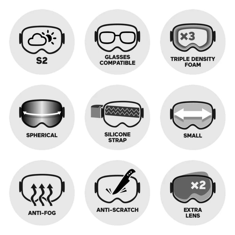 Masques Porteur De Lunettes|Masques Femme<Salomon Masque de Ski Radium Pro S White Moss Sigma Emerald