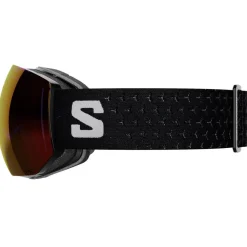 Masques Homme<Salomon Masque de Ski Radium Pro Black Sigma Poppy Red