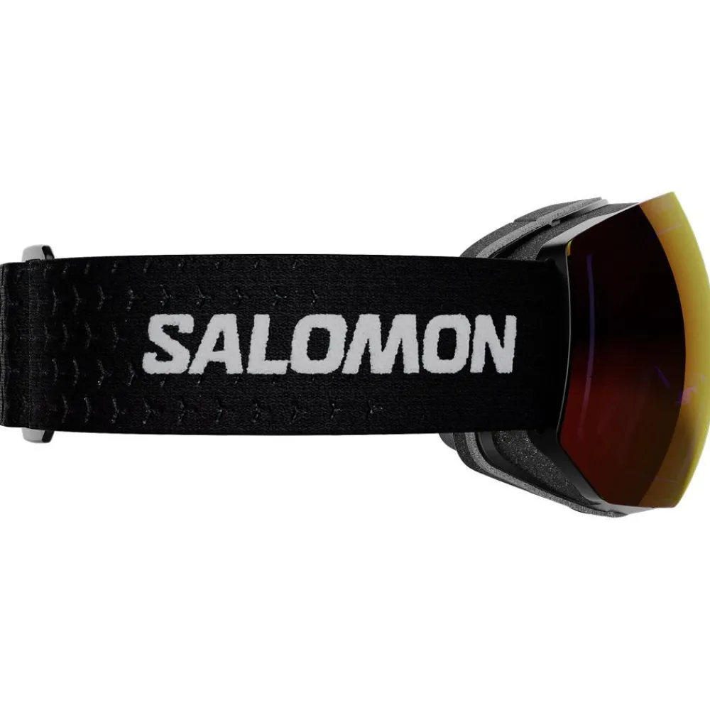 Masques Homme<Salomon Masque de Ski Radium Pro Black Sigma Poppy Red