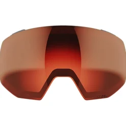 Hot Masque de Ski Radium Prime Ebony Sigma Poppy Red + Sigma Apricot Homme Masques Porteur De Lunettes|Masques Homme