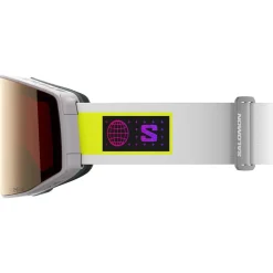 Hot Masque de Ski Sentry Prime Grey Violet Sigma Gun Metal + Sigma Light Blue Femme Masques Porteur De Lunettes|Masques Femme
