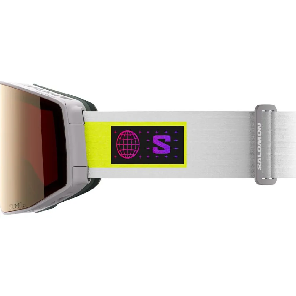 Hot Masque de Ski Sentry Prime Grey Violet Sigma Gun Metal + Sigma Light Blue Femme Masques Porteur De Lunettes|Masques Femme