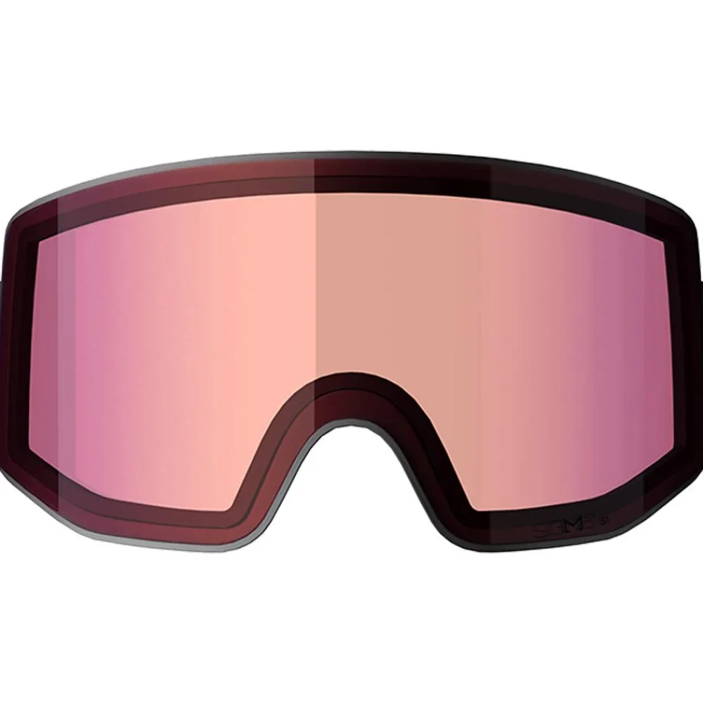 Hot Masque de Ski Sentry Prime Grey Violet Sigma Gun Metal + Sigma Light Blue Femme Masques Porteur De Lunettes|Masques Femme