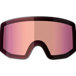Masques Porteur De Lunettes|Masques Homme<Salomon Masque de Ski Sentry Prime Black Echo Sigma Poppy Red + Sigma Light Blue