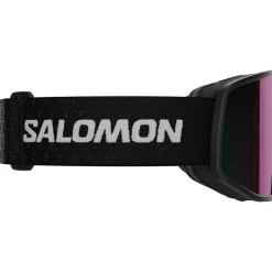 Masques Porteur De Lunettes|Masques Femme<Salomon Masque de Ski Sentry Pro Black Sigma Emerald + Sigma Silver Pink