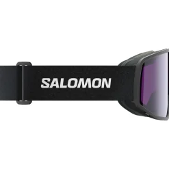 Masques Femme|Masques Homme<Salomon Masque de Ski Sentry Pro S Black Sigma Sky Blue + Sigma Light Blue