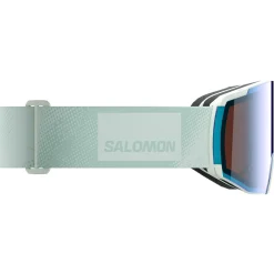 Masques Photochromiques|Masques Femme<Salomon Masque de Ski S/View White Moss Photo Multilayer Blue