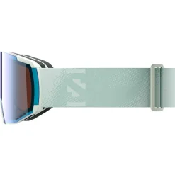 Masques Photochromiques|Masques Femme<Salomon Masque de Ski S/View White Moss Photo Multilayer Blue