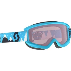 Masques Enfant<Scott Masque de Ski Agent Blue White Enhancer
