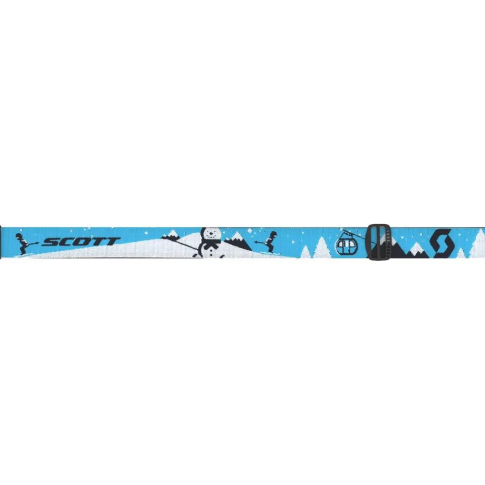 Masques Enfant<Scott Masque de Ski Agent Blue White Enhancer