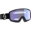 Online Masque de Ski Factor Pro Mineral Black White Illuminator Blue Chrome Femme Masques Femme|Masques Homme