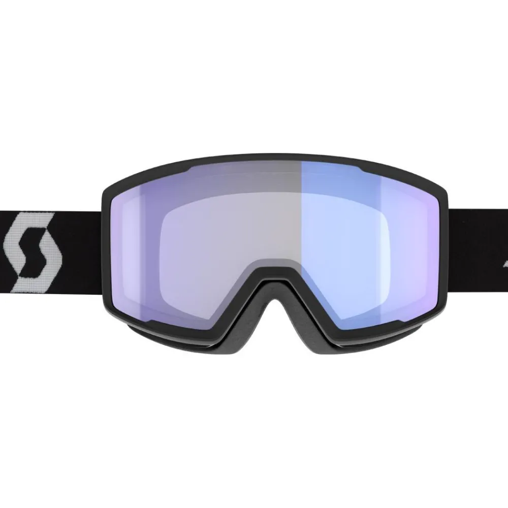 Online Masque de Ski Factor Pro Mineral Black White Illuminator Blue Chrome Femme Masques Femme|Masques Homme