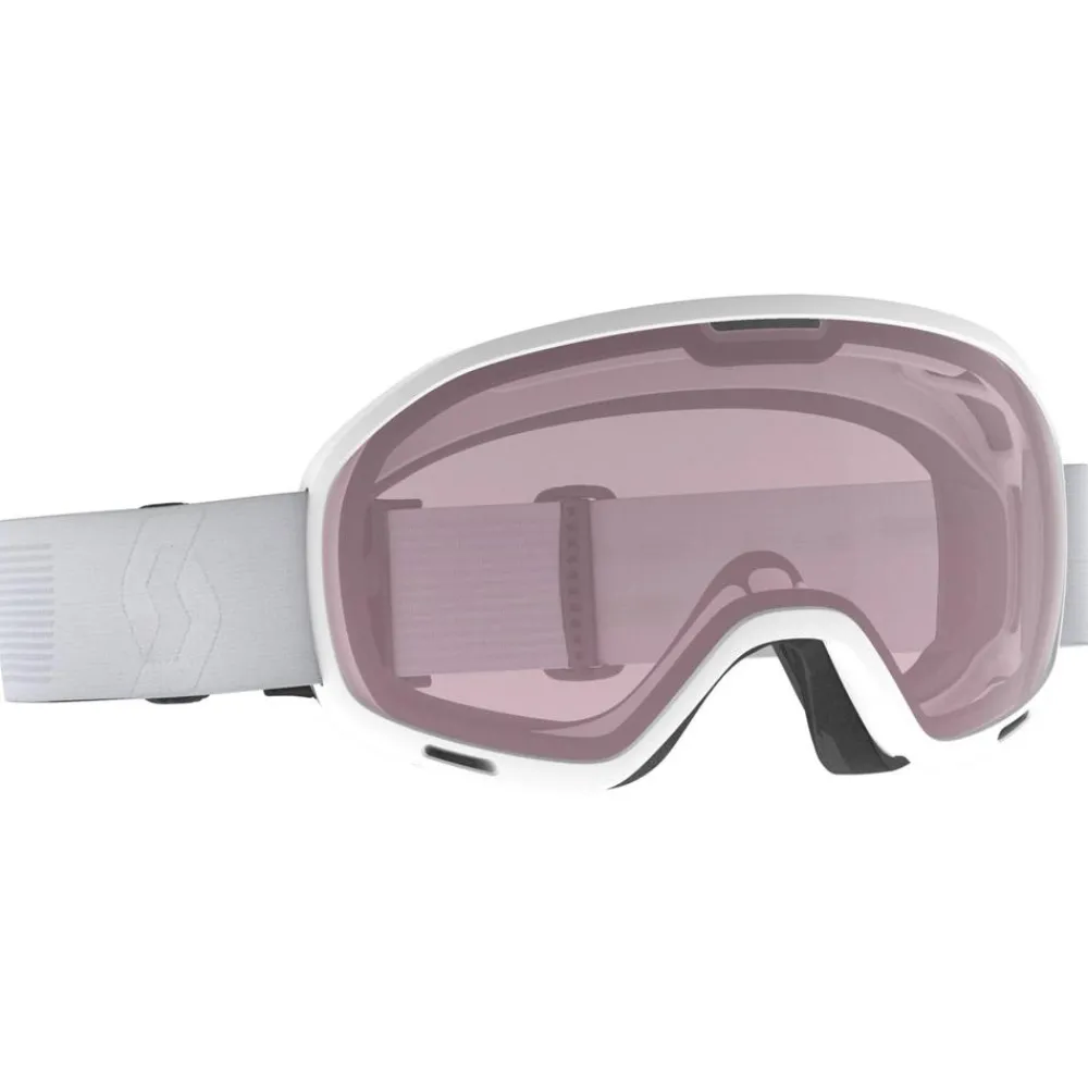 New Masque de Ski Unlimited II Otg Mineral White Enhancer Femme Masques Porteur De Lunettes|Masques Femme