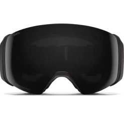 Clearance Masque de Ski 4D Mag Ac Markus Eder Chromapop Sun Black + Chromapop Storm Blue Sensor Mirror Femme Masques Femme|Masques Homme