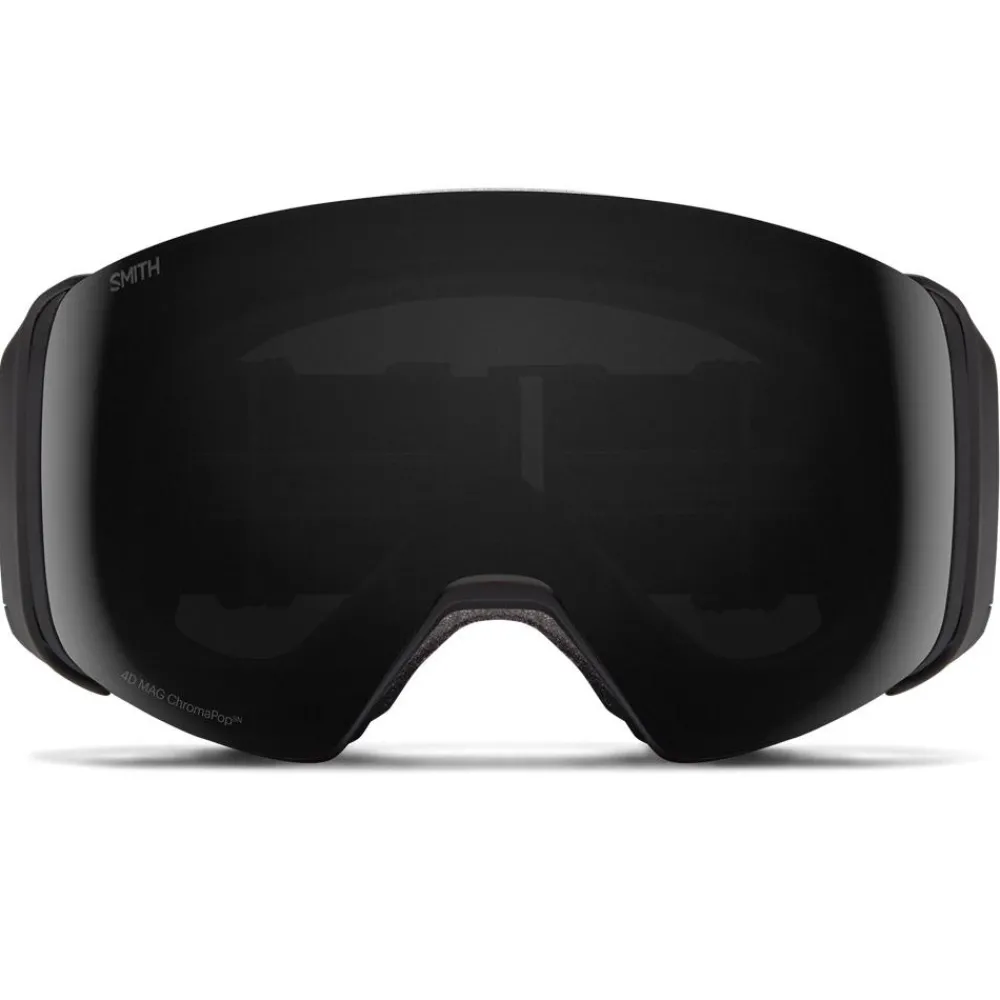 Clearance Masque de Ski 4D Mag Ac Markus Eder Chromapop Sun Black + Chromapop Storm Blue Sensor Mirror Femme Masques Femme|Masques Homme