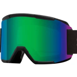 Masques Homme<Smith Masque de Ski Forum Black Green Sol-X Mirror