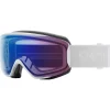 Masques Photochromiques|Masques Femme<Smith Masque de Ski Moment White Vapor Chromapop Photochromic Rose Flash