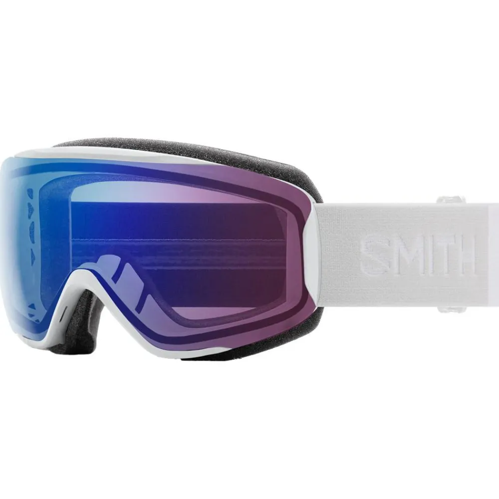 Masques Photochromiques|Masques Femme<Smith Masque de Ski Moment White Vapor Chromapop Photochromic Rose Flash