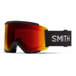 Masques Homme<Smith Masque de Ski Squad XL Black Chromapop Sun Red Mirror + Yellow