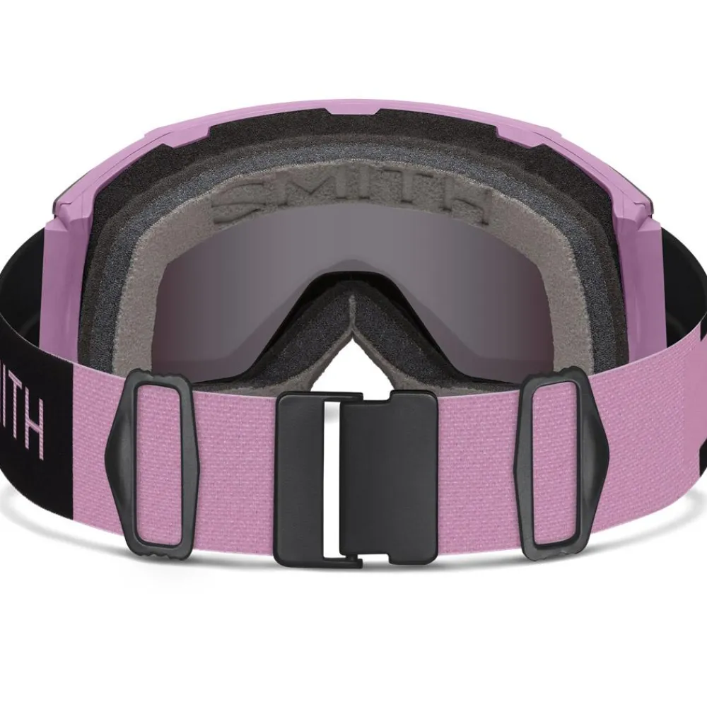 Masques Homme|Masques Femme<Smith Masque de Ski Squad Mag Proper Pink Chromapop Sun Black + Chromapop Storm Blue Sensor Mirror