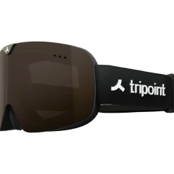 Masques Femme|Masques Homme<Tripoint Masque de Ski Shiceng Dashan Matt Black Brown Gold Multi