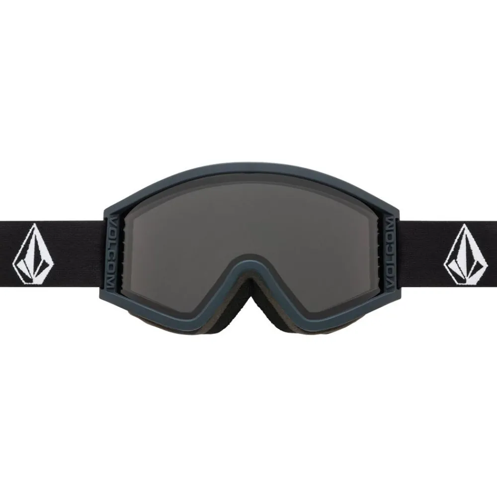 Masques Homme|Masques Porteur De Lunettes<Volcom Masque de Ski Hijinx Matte Black Smoke