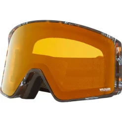 New Masque de Ski Velo V.F.S Hana Beaman Sig Vz Tort Wildlife Bronze Chrome + Clear Fire Chrome Femme Masques Homme|Masques Femme