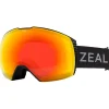 Masques Femme|Masques Homme<Zeal Masque de Ski Cloudfall Dark Night Phoenix Mirror + Persimmon Sky Blue Mirror