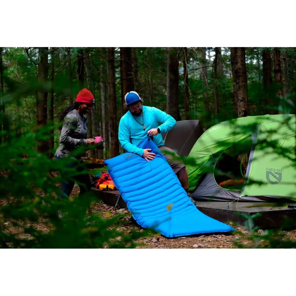 Matelas Gonflable<Nemo Matelas Quasar 3D Insulated Bluebird