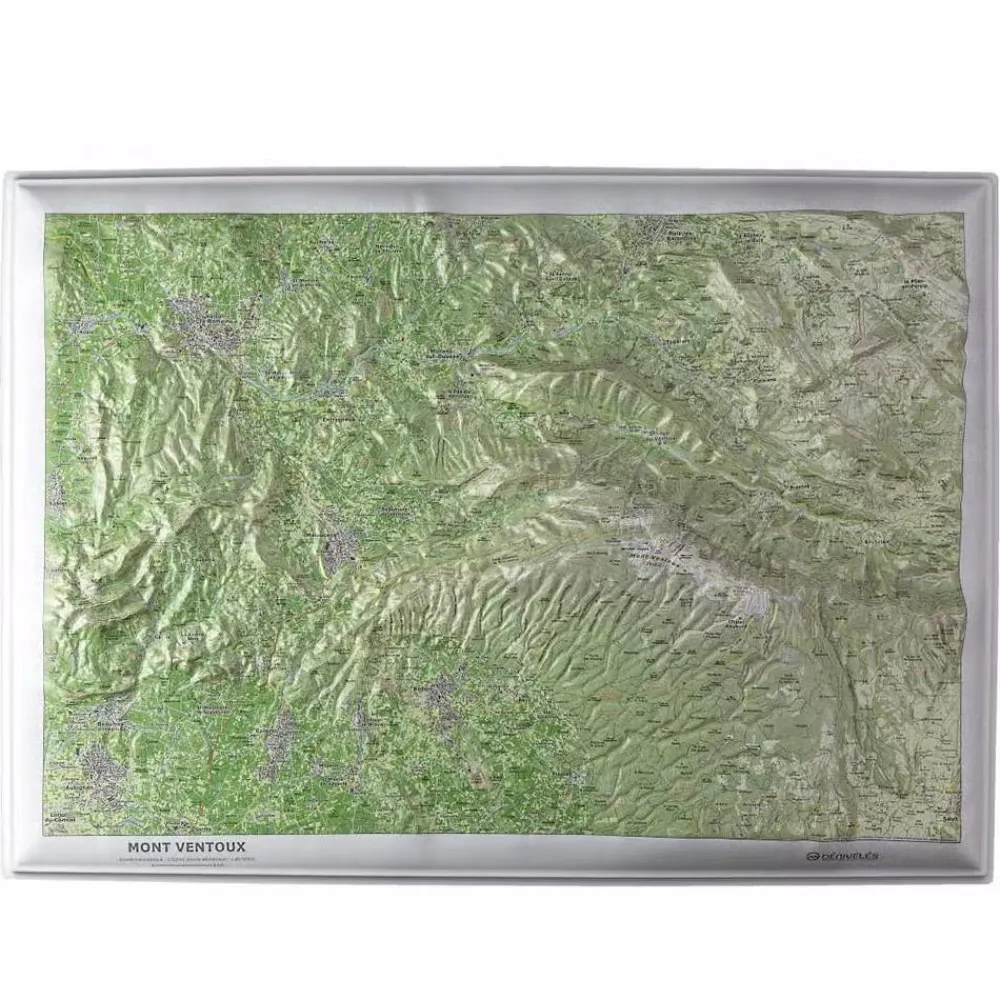 New Mont Ventoux + Cadre Carte 3D
