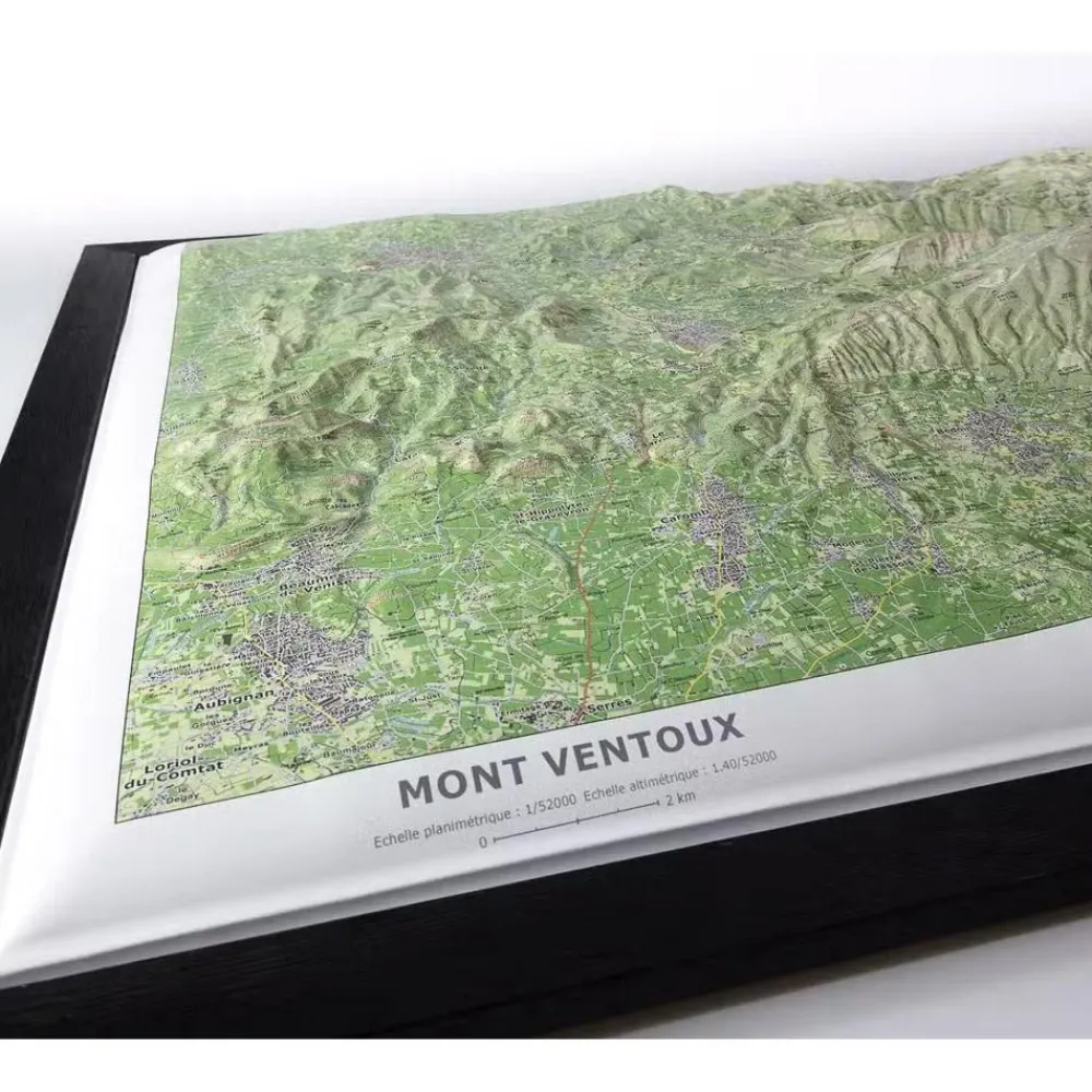 New Mont Ventoux + Cadre Carte 3D