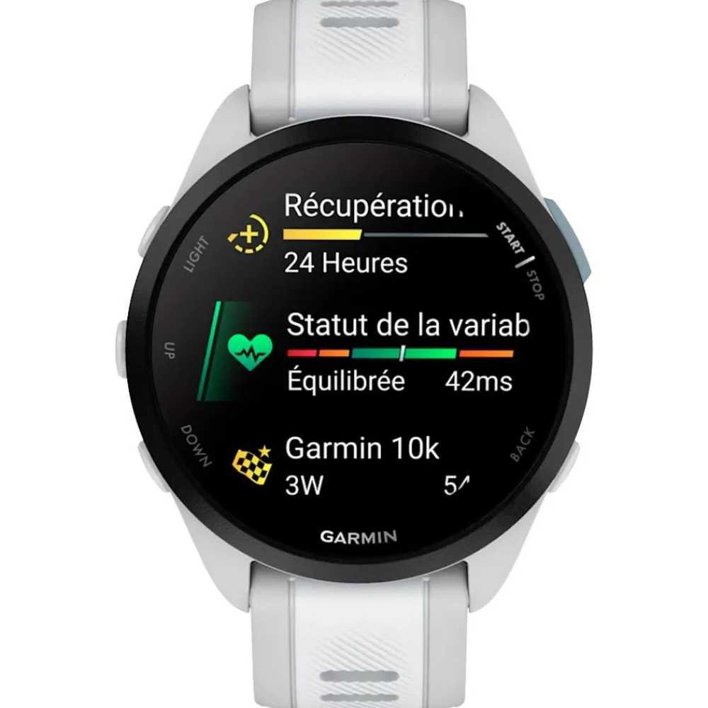 Montres Gps|Montre Connectée<Garmin Montres GPS Forerunner 165 Blanc Gris Clair
