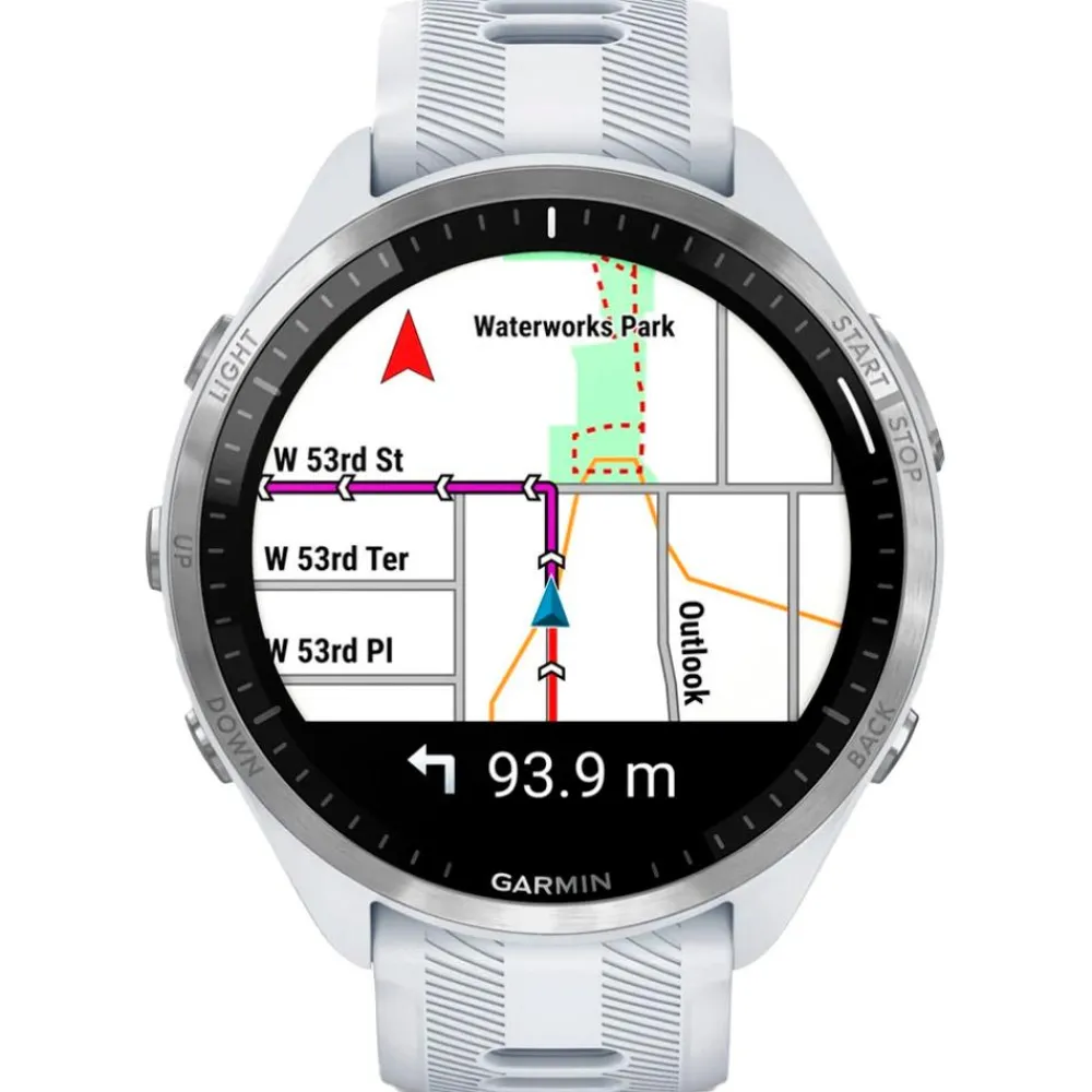 Montres GPS Forerunner 965 Blanc Gris Montres Gps|Montre Connectée