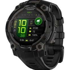 Montres Gps|Montre Connectée<Garmin Montres GPS Instinct 3 Amoled Noir Avec Bracelet Noir