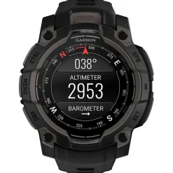 Montres Gps|Montre Connectée<Garmin Montres GPS Instinct 3 Amoled Noir Avec Bracelet Noir