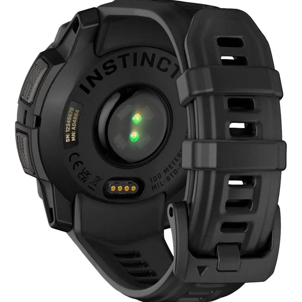 Montres Gps|Montre Connectée<Garmin Montres GPS Instinct 3 Amoled Noir Avec Bracelet Noir