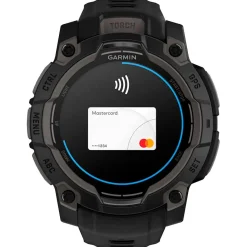 Montres Gps|Montre Connectée<Garmin Montres GPS Instinct 3 Amoled Noir Avec Bracelet Noir