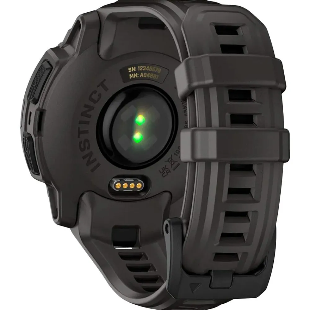 Montres Gps|Montre Connectée<Garmin Montres GPS Instinct E Noire Avec Bracelet Gris Charbon